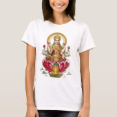 Lakshmi Hindu Goddess T-shirt (Voorkant)