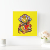 Lakshmi Narasimha wandklok (Huis)