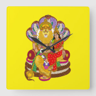 Lakshmi Narasimha wandklok