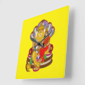 Lakshmi Narasimha wandklok (Hoek)