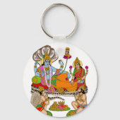 Lakshmi Narayan Keychain (Voorkant)