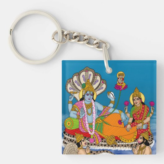 Lakshmi Narayan Keychain (voorkant)