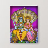 Lakshmi Narayan-knop Button (Voorkant)