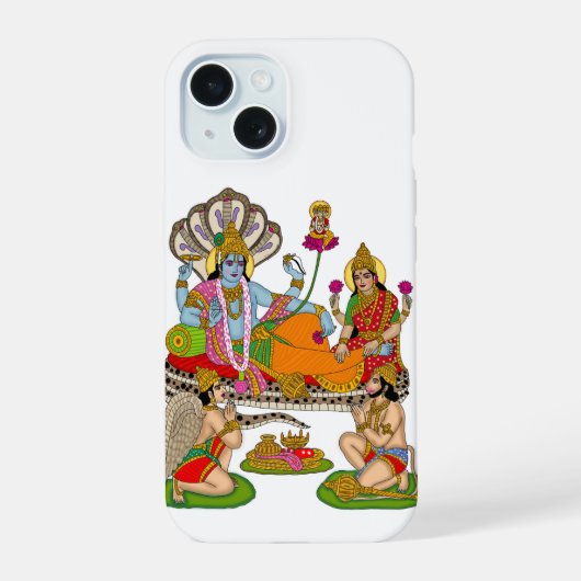 Lakshmi Narayan Phone Case iPhone 15 Case (Achterkant)