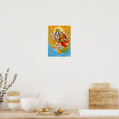 Lakshmi Narayan Poster – Goddelijke Muurkunst & Hu (Keuken)