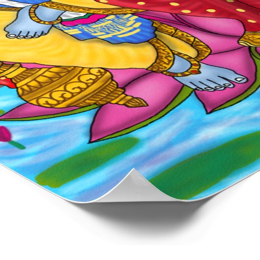 Lakshmi Narayan-Poster Poster (Hoek)