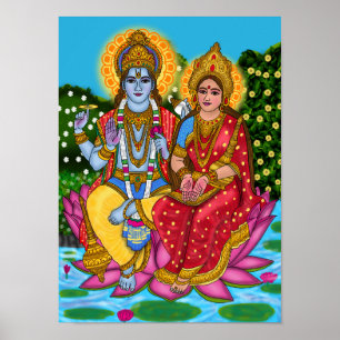 Lakshmi Narayan-Poster Poster