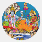 Lakshmi Narayan Sticker (Voorkant)