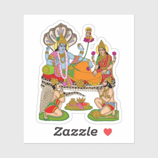 Lakshmi Narayan Sticker (Vel)