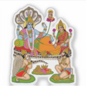 Lakshmi Narayan Sticker (Voorkant)