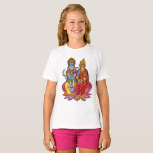 Lakshmi Narayan T-shirt (Voorkant volledig)