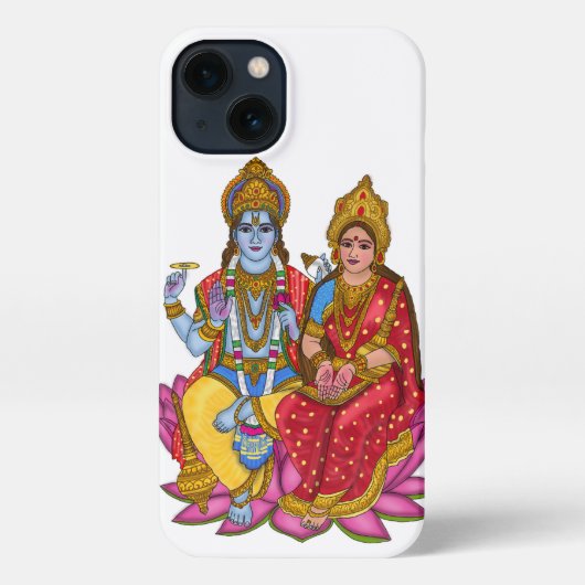 Lakshmi Narayan telefoonhoesje iPhone Hoesje (Achterkant)