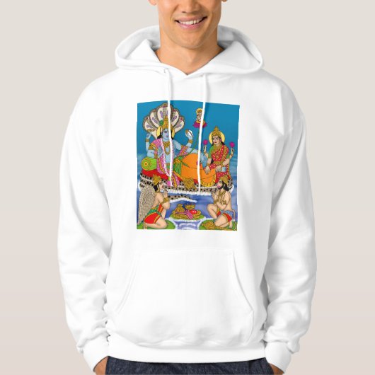 Lakshmi Narayan-trui Hoodie (Voorkant)