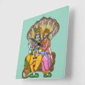 Lakshmi Narayan Wandklok (Hoek)
