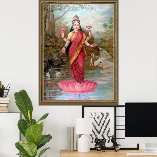 Lakshmi Poster (Thuiskantoor)