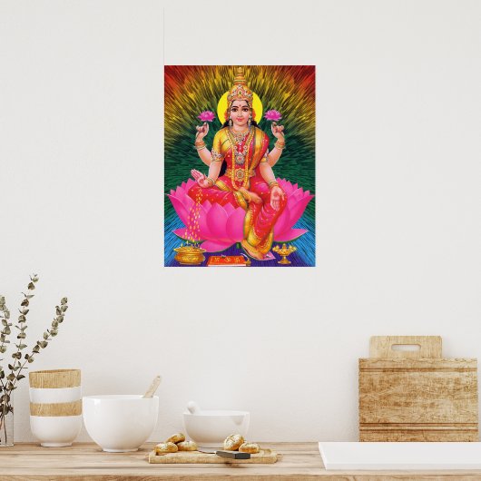 Lakshmi-Poster Poster (Keuken)