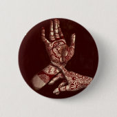 Lakshmi Ronde Button 5,7 Cm (Voorkant)