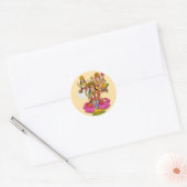 Lakshmi Saraswati Ganesha Stickers (Envelop)