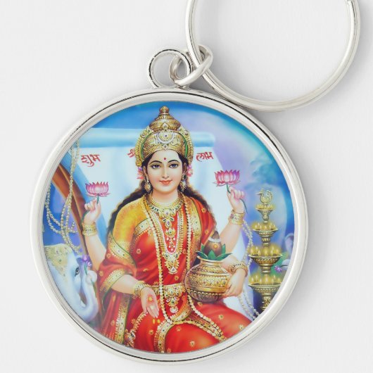 Lakshmi-Sleutelhanger - Versie 1 Sleutelhanger (Voorkant)
