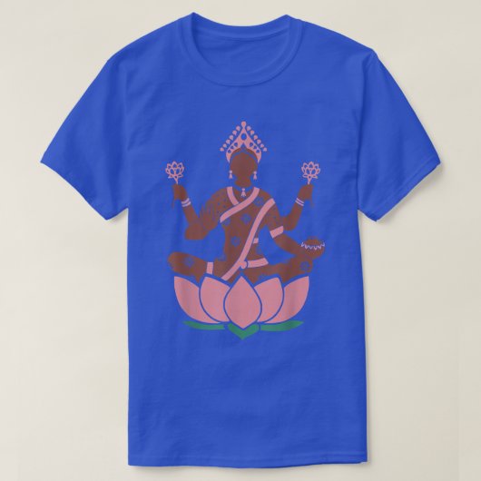Lakshmi Sri THindu Hinduism Gods t-shirt (Design voorkant)