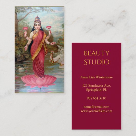 Lakshmi Visitekaartje (Voorkant / Achterkant)