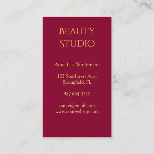 Lakshmi Visitekaartje (Achterkant)