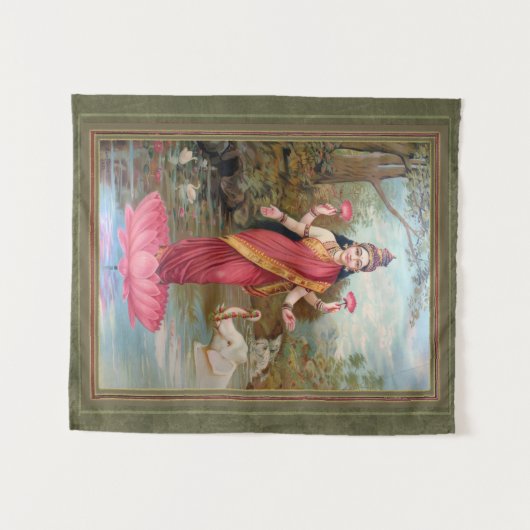 Lakshmi Wandkleed (Voorkant (horizontaal))