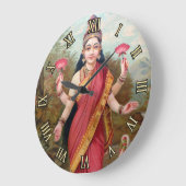 Lakshmi-wandklok Grote Klok (Hoek)