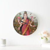 Lakshmi-wandklok Grote Klok (Huis)