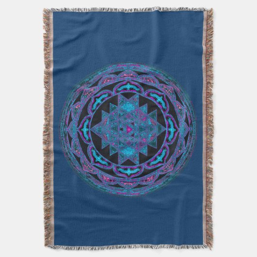 Lakshmi Yantra Blanket Deken (Voorkant Verticaal)