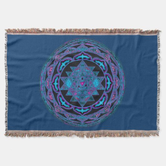 Lakshmi Yantra Blanket Deken (Voorkant)