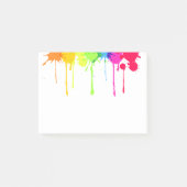 Lala 585; Paint Splatter Post ITS. Post-it® Notes (Voorkant)