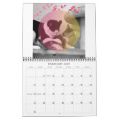Lala & Bobby 2022 Personalized Cats Calendar Kalender (Feb 2027)