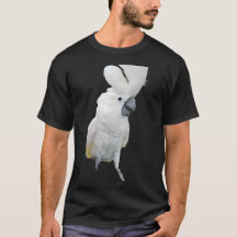 Lala de Cockato maakt een zwart shirt op