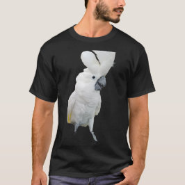 Lala de Cockato maakt een zwart shirt op