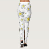 Lala De Kaketoe met Pine Cone en Plumeria Leggings (Achterkant)