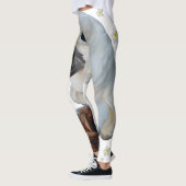 Lala De Kaketoe met Pine Cone en Plumeria Leggings (Links)