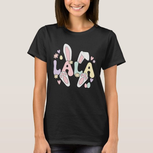 Lala Grandmother Easter Bunny Lala Grandma Easter  T-shirt (Voorkant)