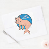 LaLa: Het Zee Hog: Sticker (Envelop)
