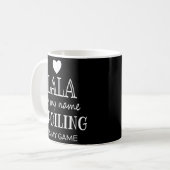 Lala is mijn naam Lala voor Lala oma Koffiemok (Voorkant links)