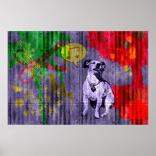 Lala Party Poster (Voorkant)