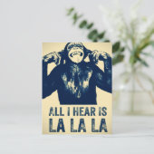 LaLaLa Briefkaart (Staand voorkant)