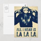 LaLaLa Briefkaart (Voorkant / Achterkant)