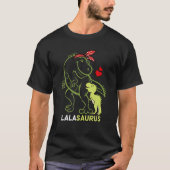 Lalasaurus Lala Tyrannosaurus Dinosaur Baby Moeder T-shirt (Voorkant)