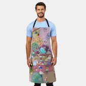 LALATOWN All-Over Print Apron Schort (Gedragen)