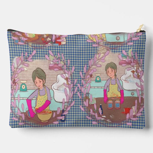 LALATOWN Cosmetic & Toiletry Bag Etui (Achterkant)