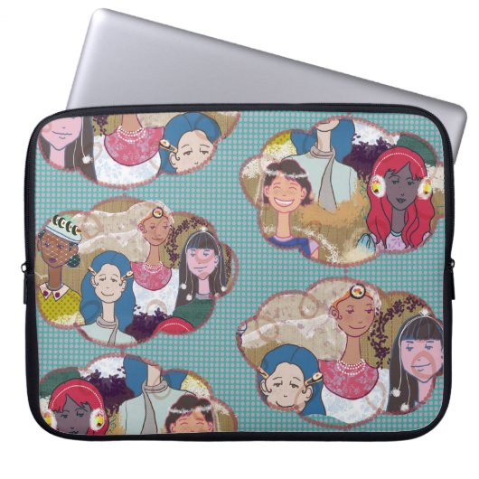 LALATOWN Laptop Case  (Voorkant)