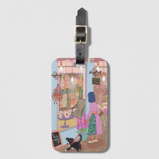 LALATOWN Luggage Tag 3 Bagagelabel (Voorkant (verticaal))