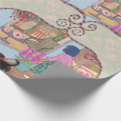 LALATOWN Shopping Day Wrapping Paper 2 Cadeaupapier (Hoek)