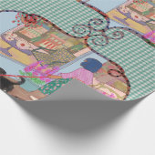 LALATOWN SHOPPING DAY WRAPPING PAPER 3 CADEAUPAPIER (Hoek)